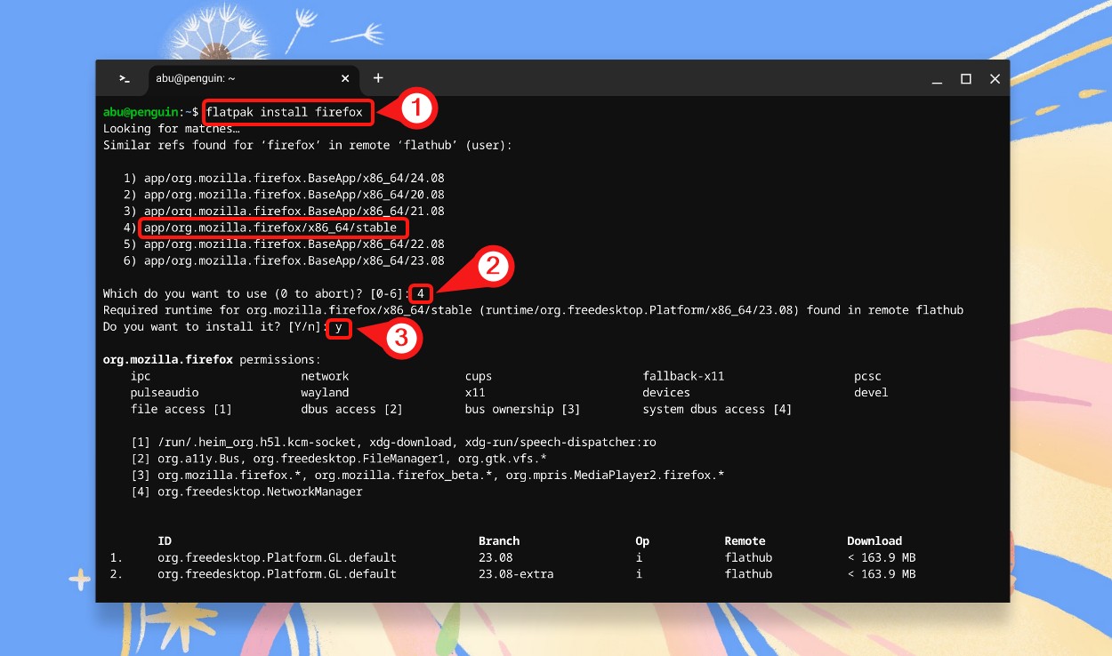 How to Install Firefox on Chromebook (3 Ways) 9 flatpak install firefox on Chromebook